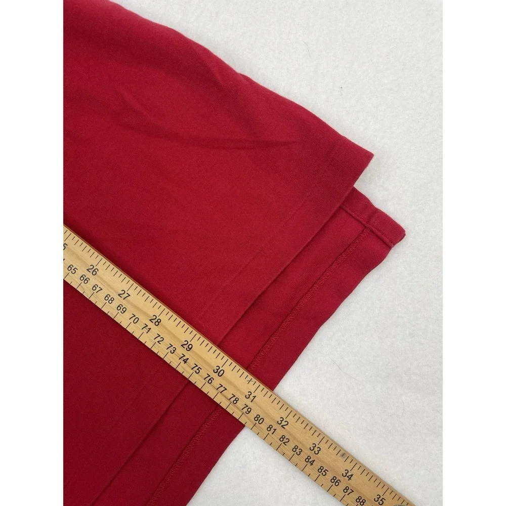 Polo Ralph Lauren Polo Shirt Mens L Red Excellent Short Sleeve Cotton Pony Logo